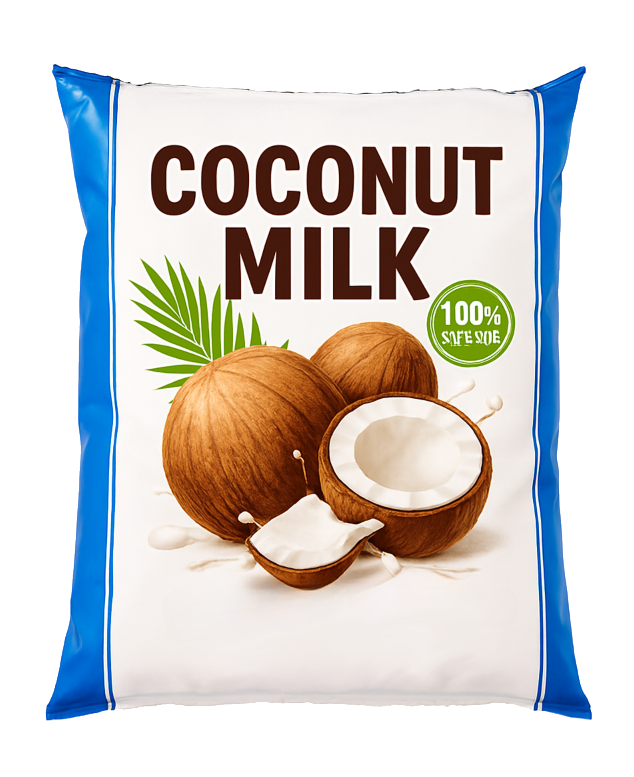 Double Side Color Film - Coconut Milk Package